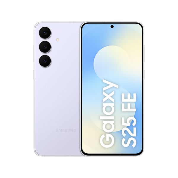 Celular Samsung Galaxy S25 FE 5G, 256GB, 8GB RAM, Câmera Tripla de 50+12+8, Tela Grande de 6.7" Azul