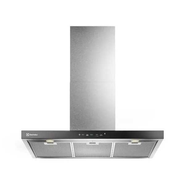 Coifa de Parede Electrolux 90cm Inox Experience com Inteligência Artificial e Alto Poder Sucção (CE9TF) 220V