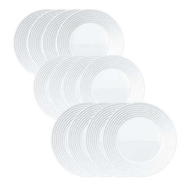 Aparelho de Jantar Saturno 12 Peças Nadir Branco
