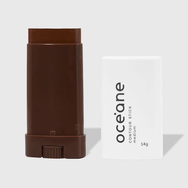 Contorno em Bastao Marrom Medio Contour Stick Medium Oceane Limited 14g