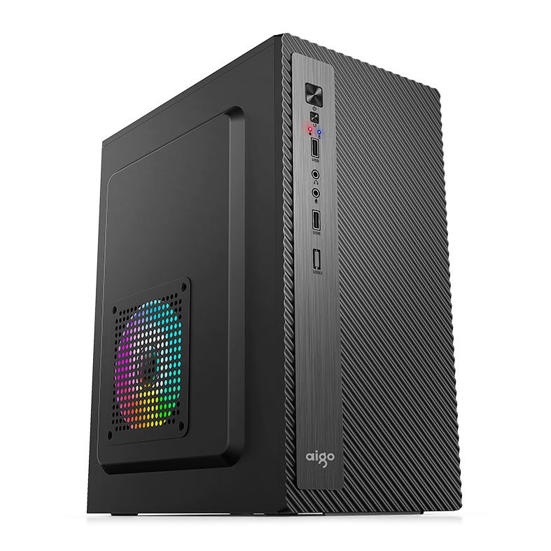 Gabinete Aigo Q2507 Mini-Tower Preto
