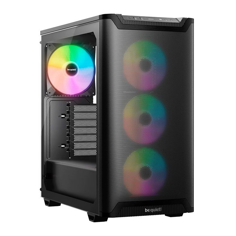 Gabinete Gamer Be Quiet! Pure Base 501 LX ARGB Mid-Tower Preto