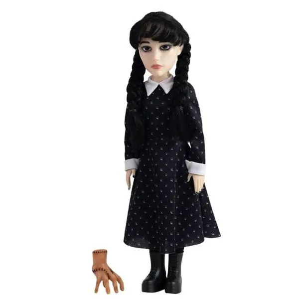 Boneca Wandinha Addams 45cm Com Mãozinha Rosita - 1845
