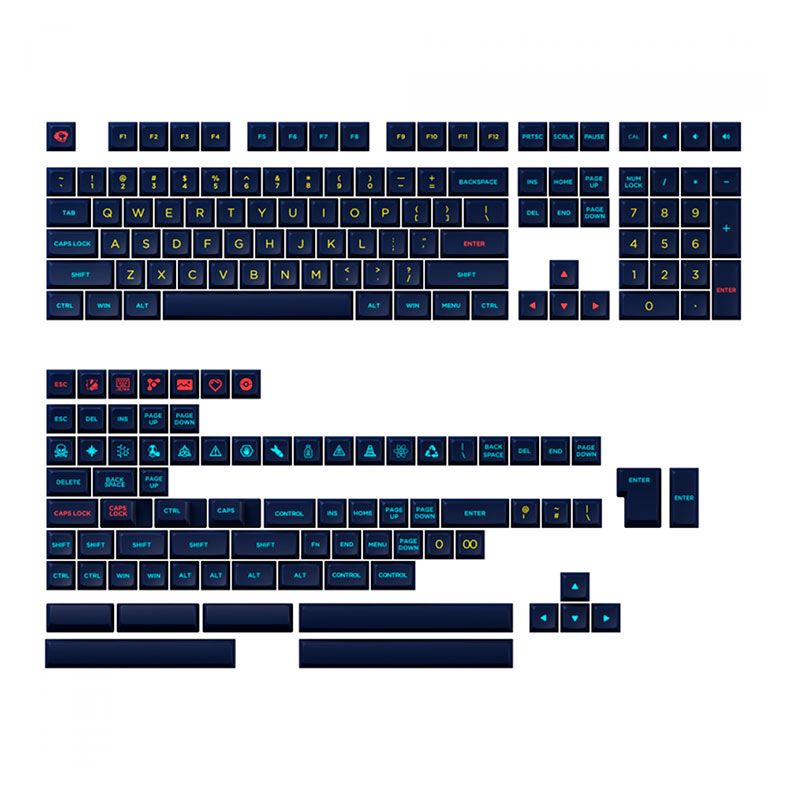 Akko OSA Profile Starry Night Keycap Set