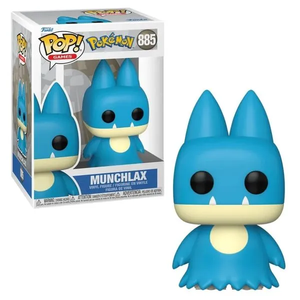 BONECO FUNKO POP! POKEMON: MUNCHLAX 885