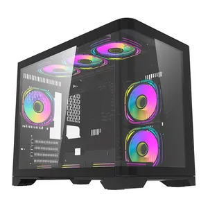 Gabinete Gamer Aigo DarkFlash Arc1 Mid-Tower Vidro Preto