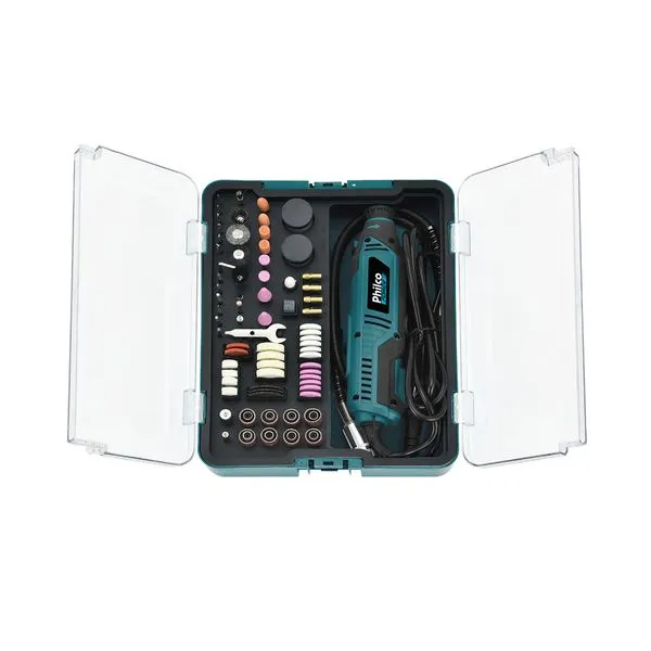 Micro Retífica Philco PRT180 120 Acessórios 127V