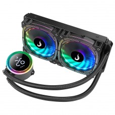 Water Cooler Rise Mode Aura Ice Black ARGB 240mm Intel-AMD Preto Open Box