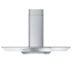 Coifa de parede Continental 90cm Inox com Vidro (CC9VX) 127V