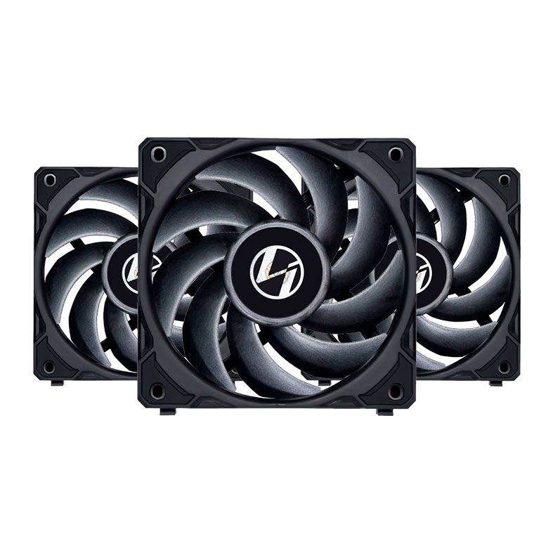 Kit Ventoinhas Lian Li Uni Fan P28 3x120mm Preto