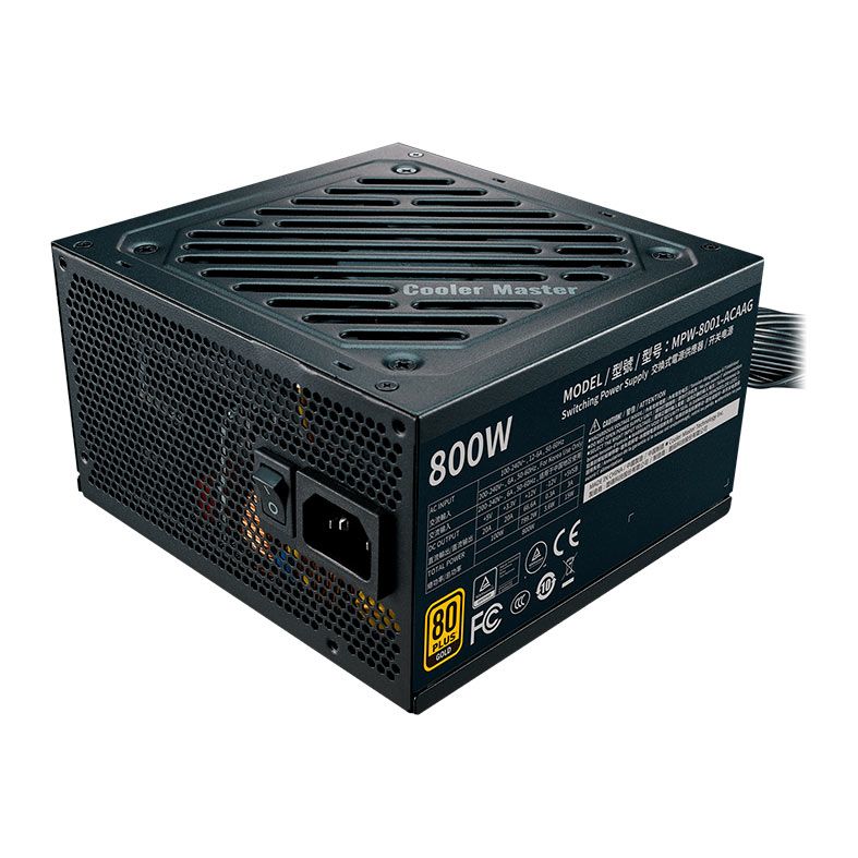 Fonte Cooler Master G800 Gold 800W