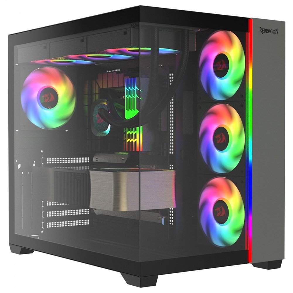 Gabinete Redragon Tesseract Mid Tower CA-614B