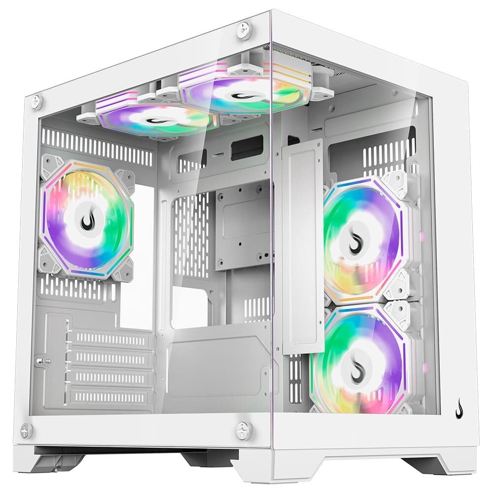 Gabinete Gamer Rise Mode Galaxy Glass M Mini