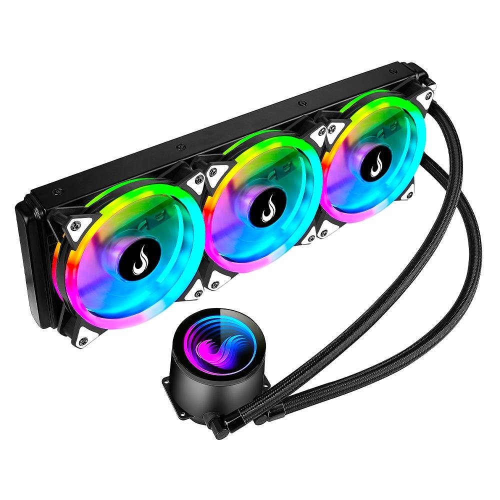 Water Cooler Rise Mode ARGB 360mm AMD/Intel Preto