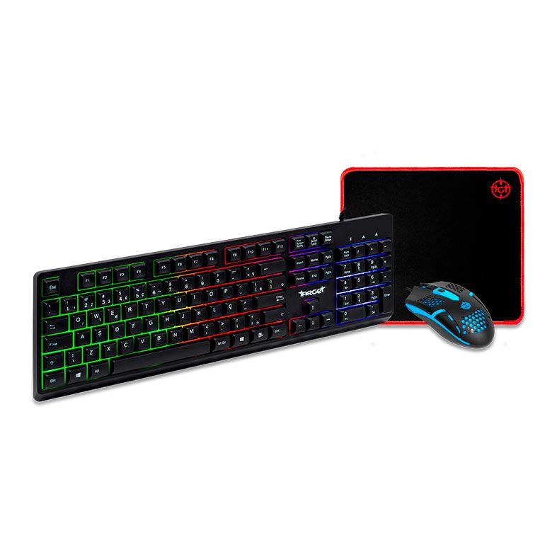 Combo Gamer TGT Fal Rainbow Mouse 1500DPI TGT-FAL-RBW02