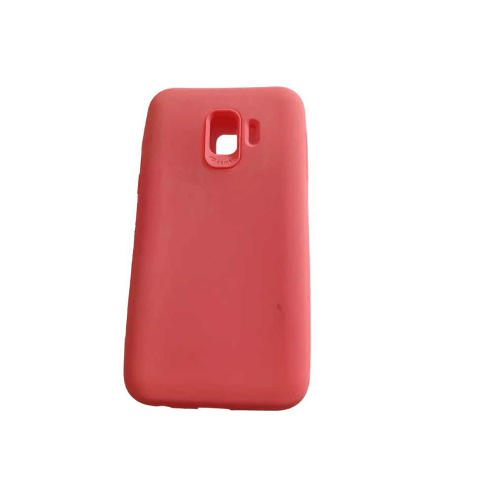 Capa De Celular Samsung Galaxy J2 Core Ante Queda Flexível Mole Cor:rosa Neon