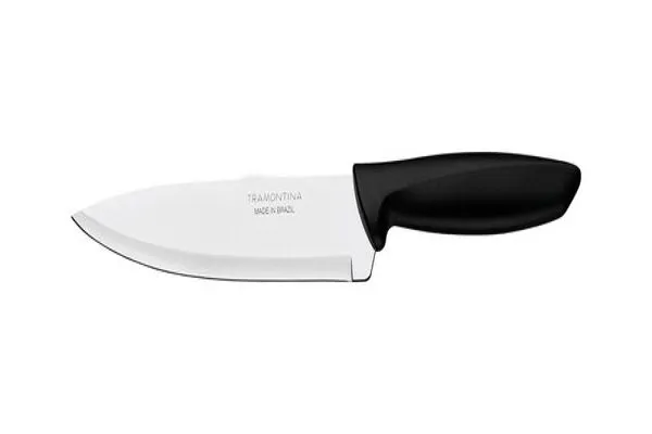 Faca Chef Inox 7" Plenus Preto Tramontina