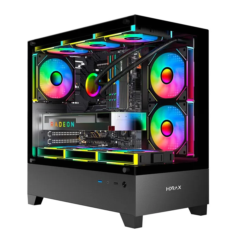 Gabinete Gamer Hyrax Tower HGB330 Mini Tower M-ATX