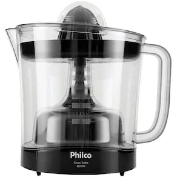 Espremedor de Frutas Philco Citrus Turbo PEF700P com 2 Cones 1,5L e 70 W - Preto preto / 220