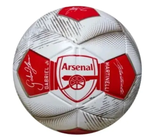 BOLA DE FUTEBOL PVC / PU NUMERO 5 ASSINATURAS ARSENAL