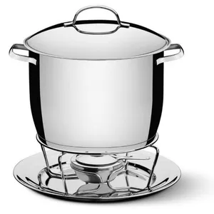 Rechaud Tramontina Allegra Inox - 7,4L Inox