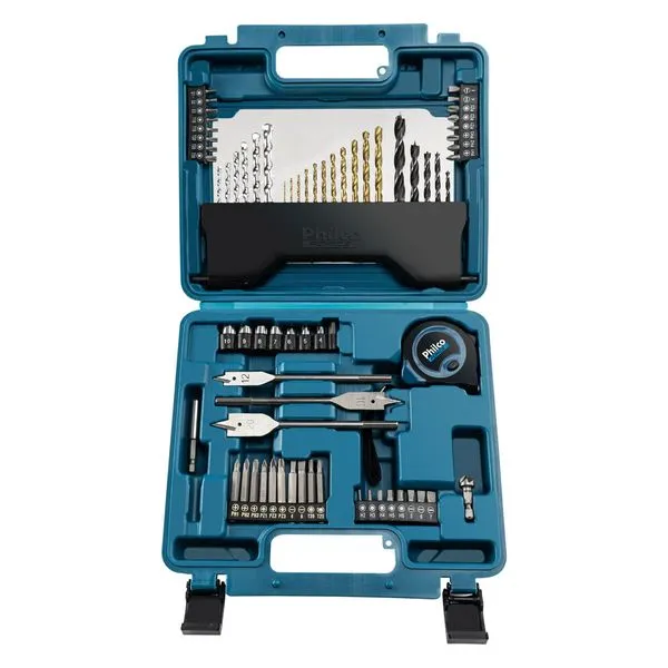 Kit de Ferramentas Philco PKF01 70 acessórios + Maleta Acessório