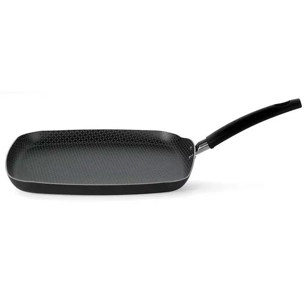 Bistequeira Lisa Multiflon Gourmet Antiaderente Preto