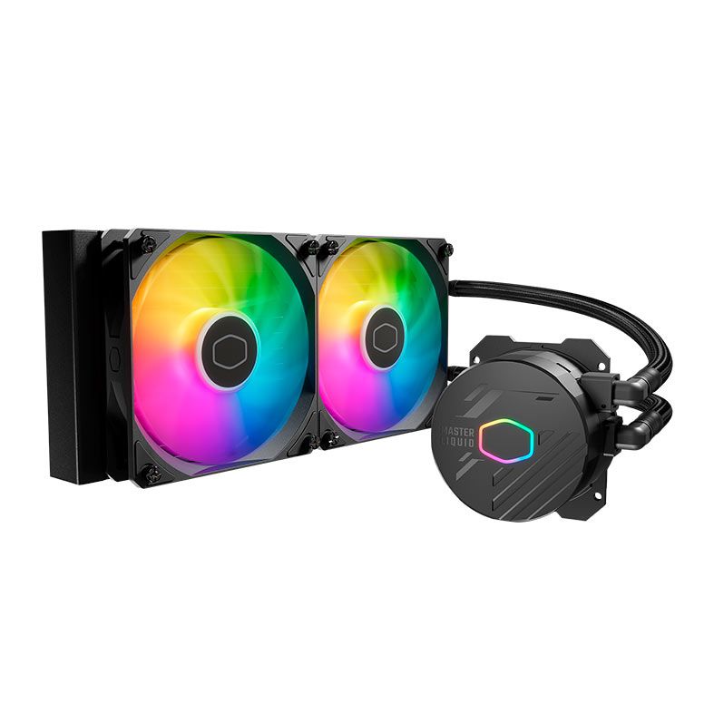 Water Cooler Cooler Master MasterLiquid 240L Core ARGB 240mm Preto MLW-D24M-A18PZ-R1