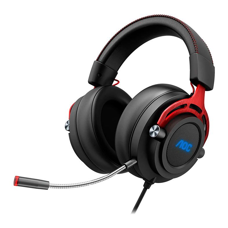 Headset Gamer AOC GH300 RGB Virtual Surround 7.1 50mm