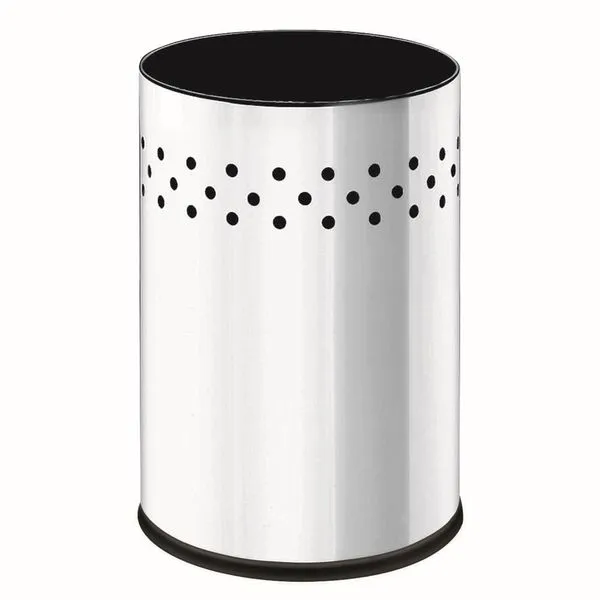 Cesto de Lixo Brinox Gamma em Aço Inox - 9,4 L