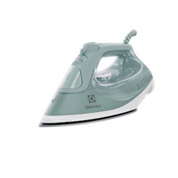 Ferro de Passar a Vapor e a Seco Electrolux Experience Care ESI51 com PowerVapour, Base Glissium, Spray de Água e Vapor Vertical – Verde Claro branco/verde / 110