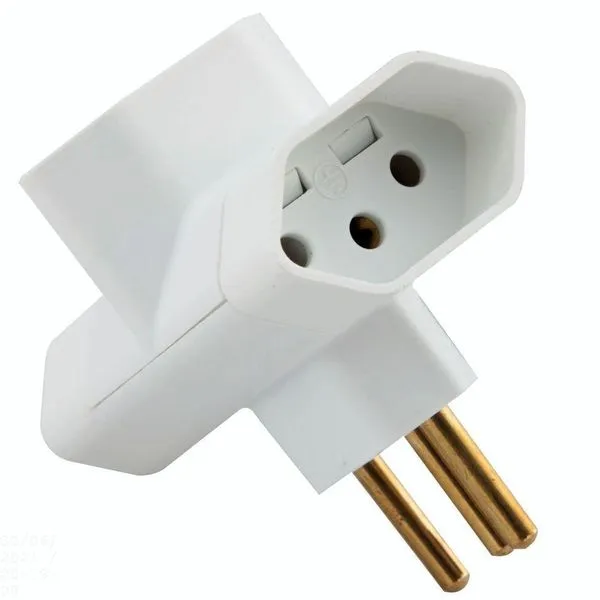 Plugue T 2p+t 250 V 10 A Tramontina Branco Tramontina