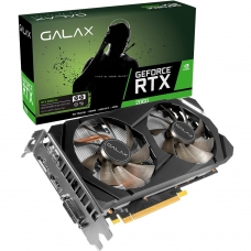 Placa de Vídeo Galax, Geforce, RTX 2060 OC Dual, 6GB, GDDR6, 192Bit, 26NRL7HPX7OC