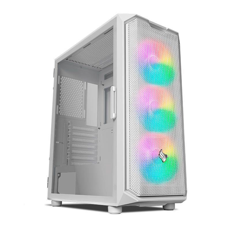 Gabinete Gamer Pichau Gadit L ARGB Mid-Tower Branco