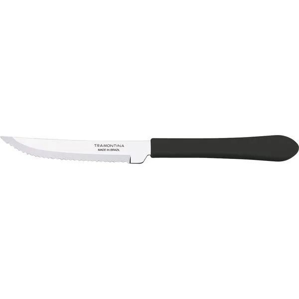 Faca para Churrasco Leme Tramontina Preta