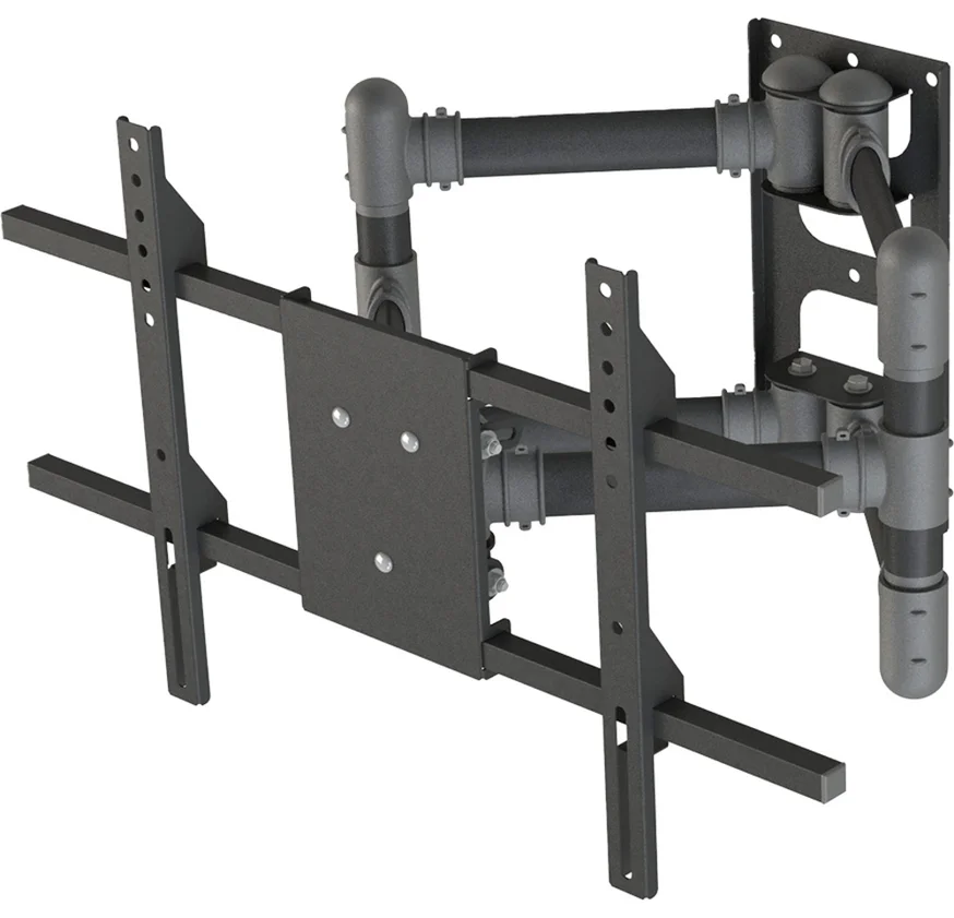 Suporte de Parede Triarticulado Multivisão para TVs 40" a 100" Preto