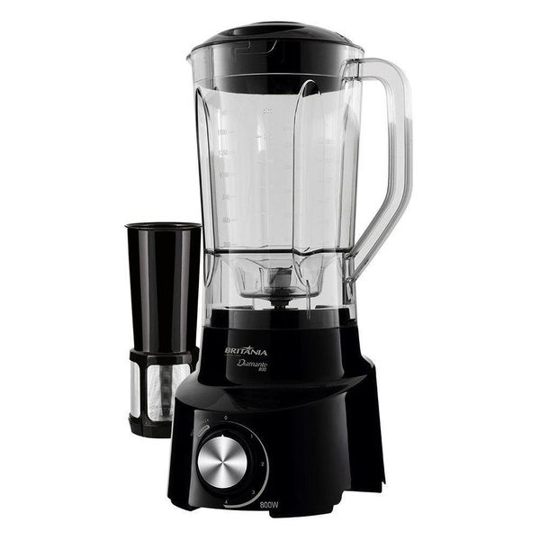 Liquidificador Diamante 800 4 Velocidades Pulsar - Britânia Preto / 110V