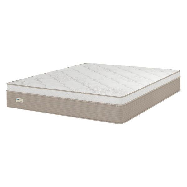 Colchão Queen Size Umaflex Milão com Euro Pillow e Molas Ensacadas 30x158x198 Bege/Branco Bege com Branco