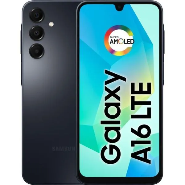 Smartphone Samsung Galaxy A16 256GB + 8GB de RAM Tela 6.7” FHD+ Super AMOLED Câmera Traseira de 50MP - Azul Marinho