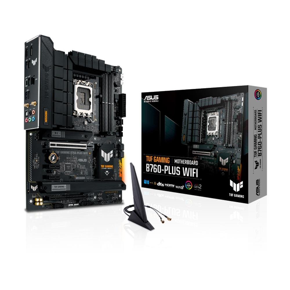 Placa Mãe ASUS TUF GAMING B760-PLUS WIFI Intel