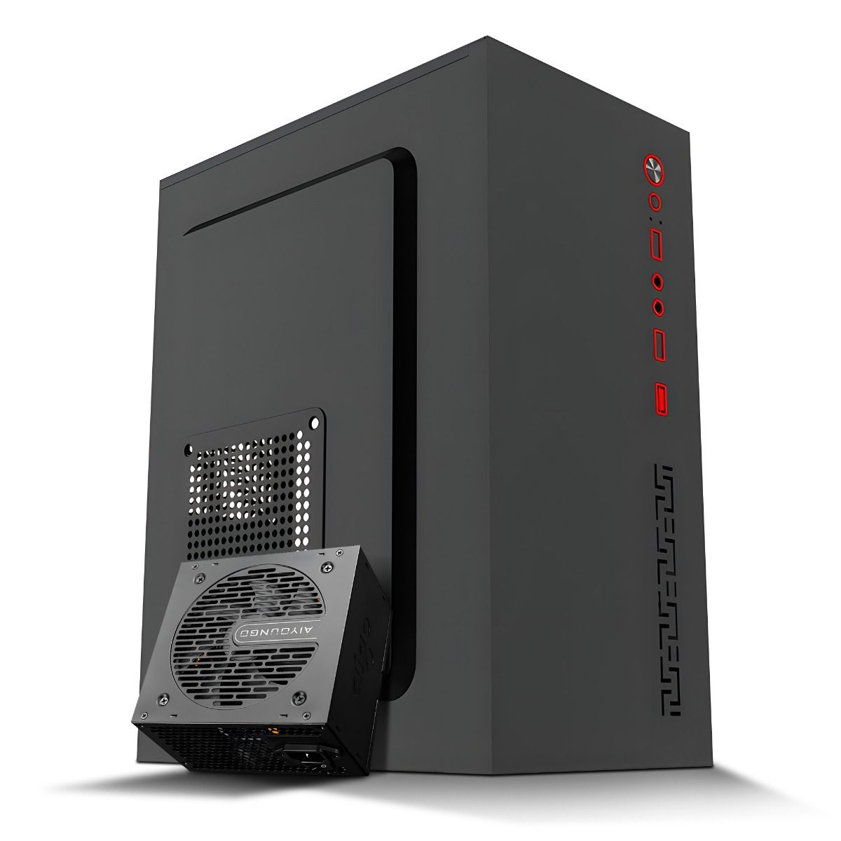 Gabinete Aigo Q2522 + Darkflash 550W