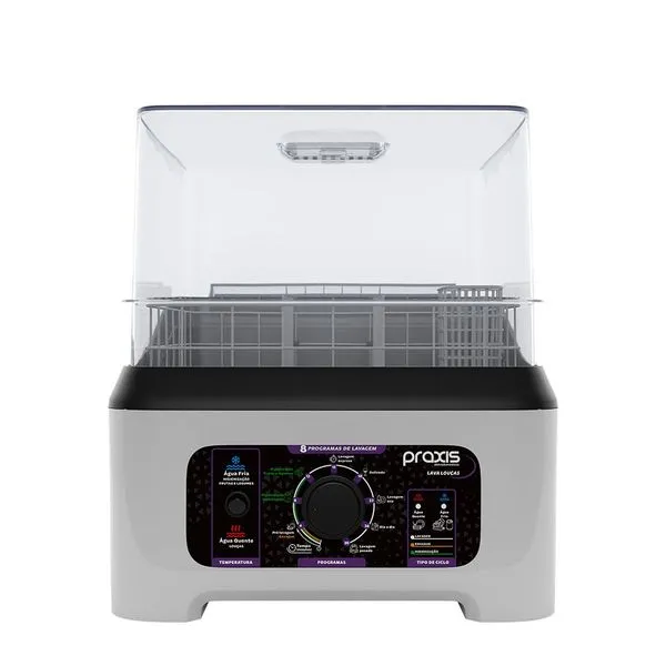 Lava Louças Portátil Semi Automática Praxis Branco / 220v