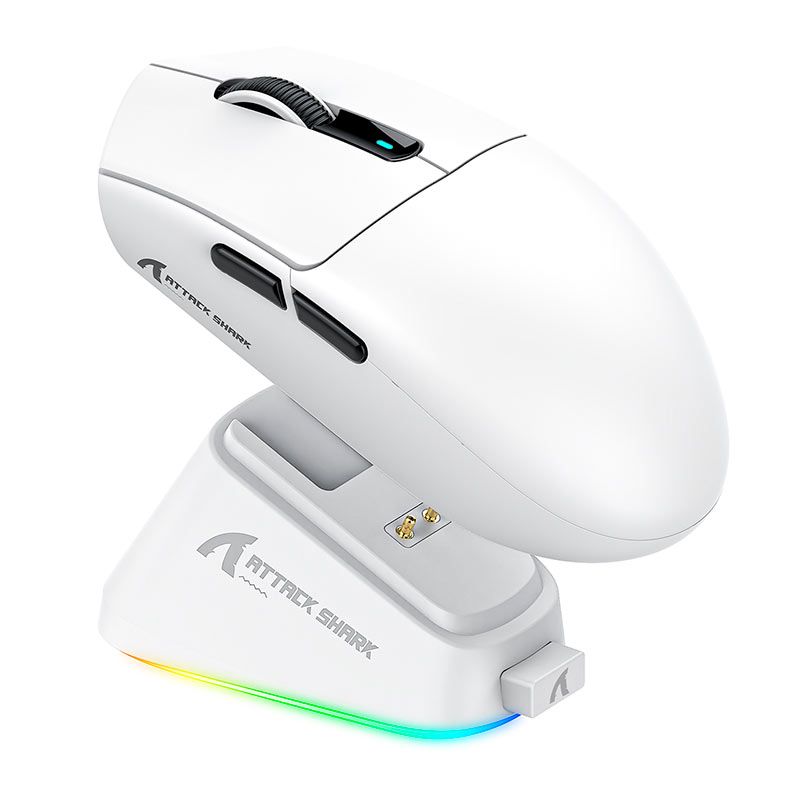 Mouse Gamer Attack Shark G3PRO Branco