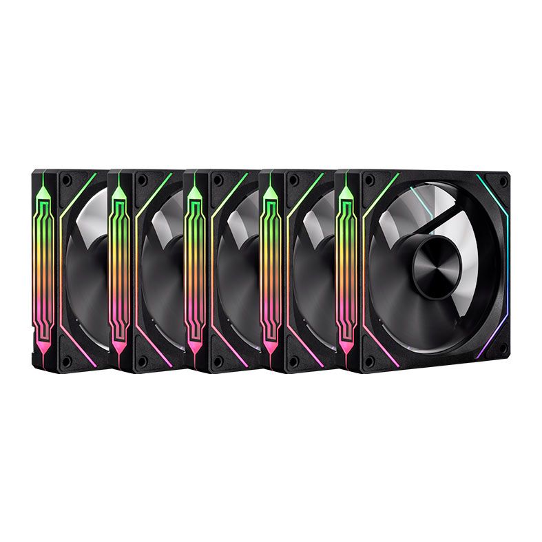 Kit Ventoinhas Pichau Ventus NX 5x120mm