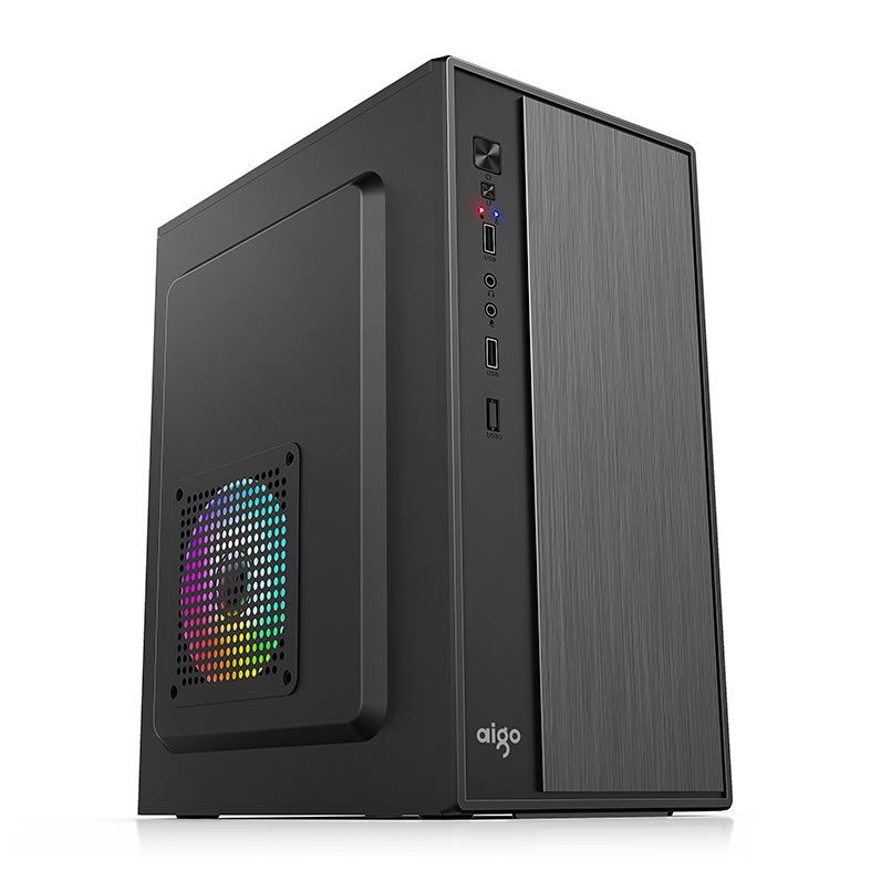 Gabinete Aigo Q2506 Mini-Tower Preto