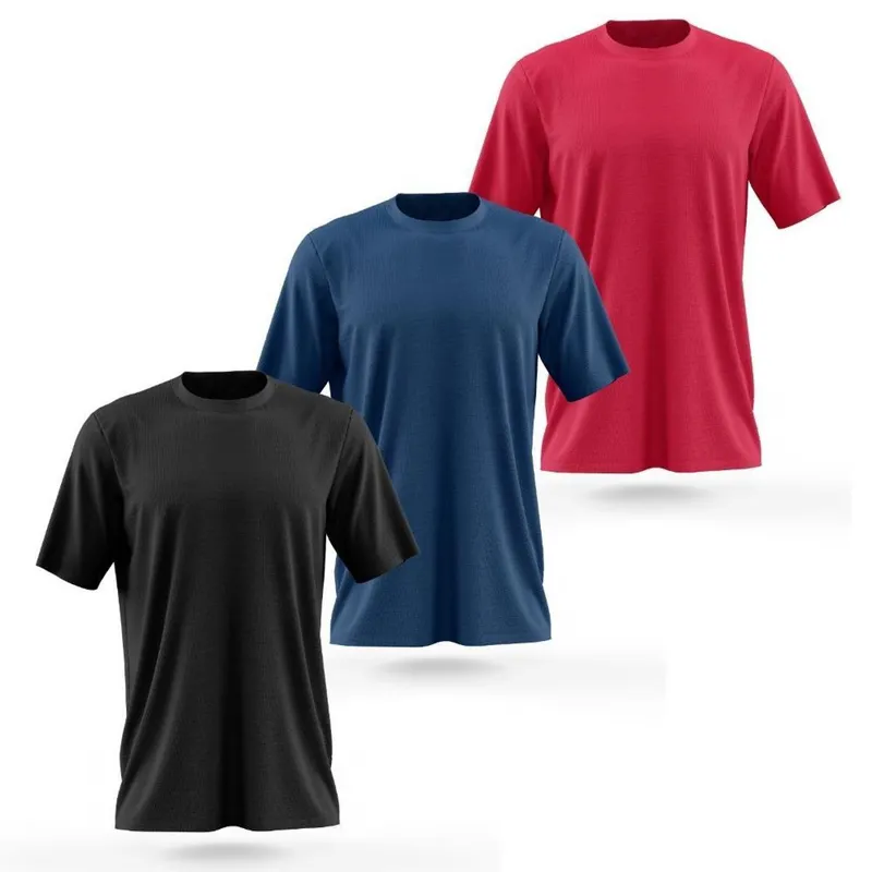 Kit 3 Camiseta Dry Esporte Academia