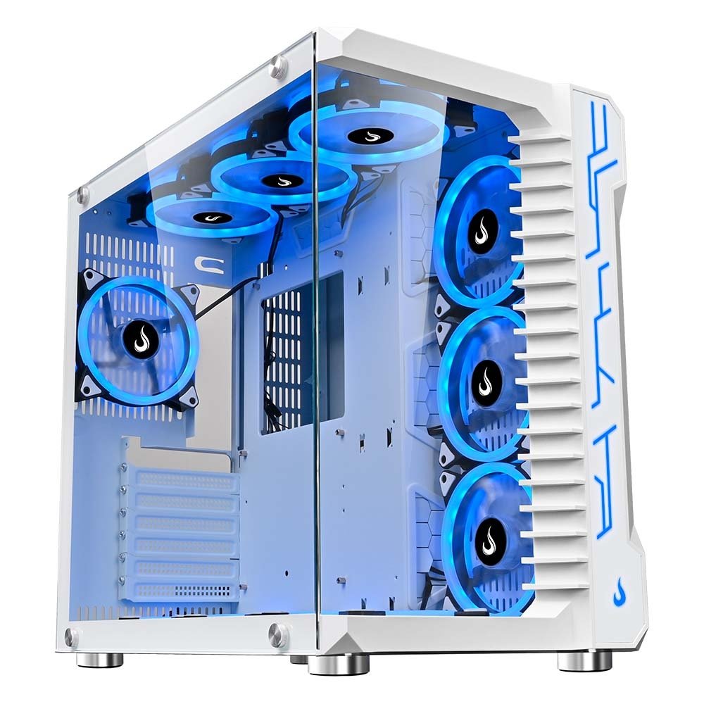 Gabinete Gamer Rise Mode Galaxy Glass Base