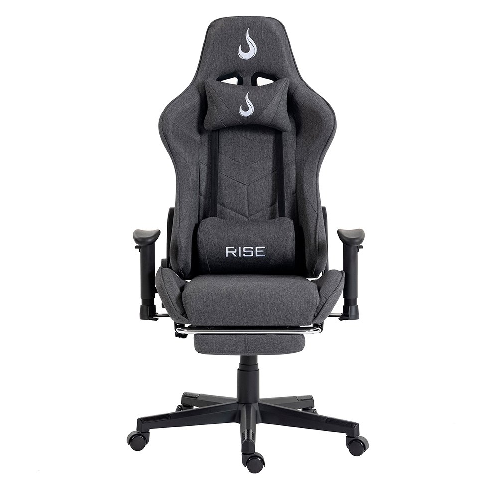 Cadeira Gamer Rise Mode X04 Cinza Fabric