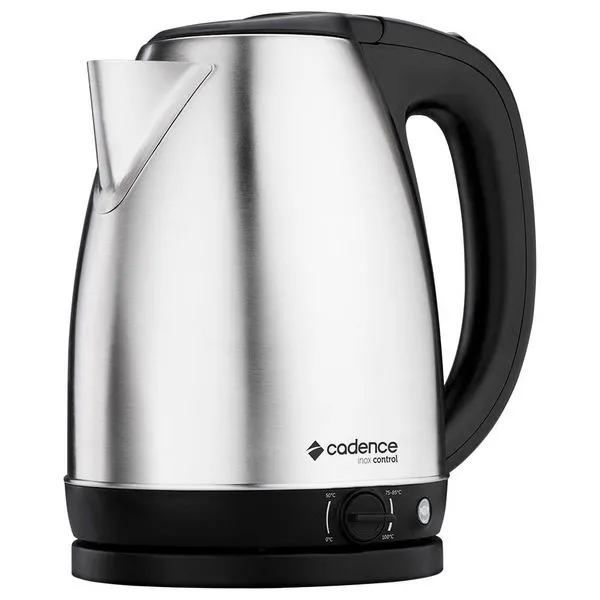 Chaleira Elétrica Cadence Inox Control 1,8L 110V