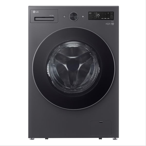 Lava e Seca LG WD16GNTS6 16kg/10kg AI DD Wi-Fi Black Inox Inox / 220